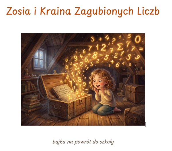 Bajka o matematyce dla dzieci – Zosia i Kraina Zagubionych Liczb