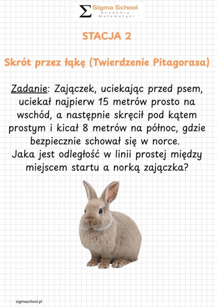 Wielkanocne stacje zadaniowe z matematyki – klasa 8